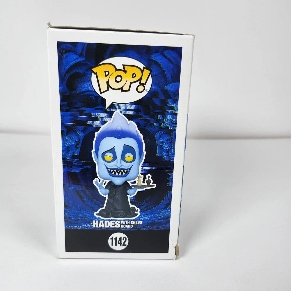 Funko Pop‎ Disney Villains Hades with Chess Board 1142 Target Exclusive Vinyl